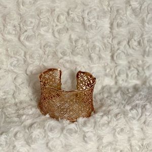 Kendra Scott Candice Rose Gold Cuff Bracelet